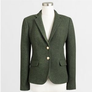 J.Crew Factory Schoolboy Blazer in Olive